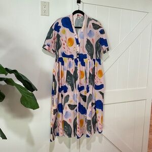 Heinui Cotton Gauze Dress